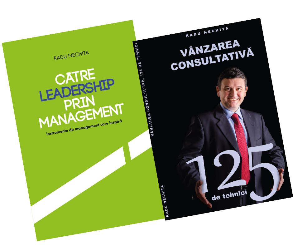 carti autor Radu Nechita leadership management vanzarea consultativa negociere comunicare sales skills